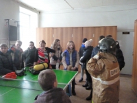 В ПСЧ-46 г. Пучежа проведена экскурсия для детей.